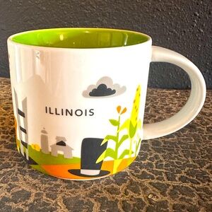 Starbucks Illinois You Are Here Series EUC